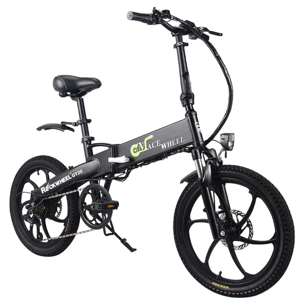 Discount Europe Stock 20 Inch Electric Bike Magnesium Alloy Wheel 48v 10ah 350w Folding Electric Bike 7 Speed Gears 20" Folding Ebike 3