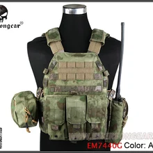 Emerson Шестерни LBT6094A Стиль тактический жилет с 3 Чехлы охоты Airsoft военный Шестерни AT-FG EM7440G