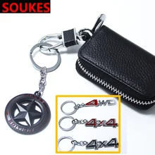 3d металлический гоночный автомобиль 4X4 4WD эмблема автомобиля брелок для hyundai I30 IX35 IX25 Suzuki Lifan X60 X50 Renault Mitsubishi ASX Jeep Acura