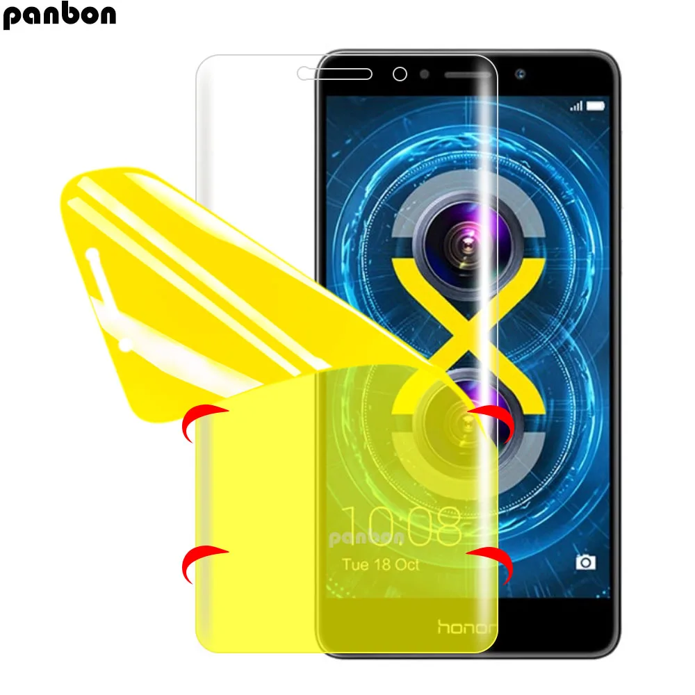Гидрогель для Huawei Honor 10 9 8 lite 10i 9i Play Note полное покрытие передняя защита экрана