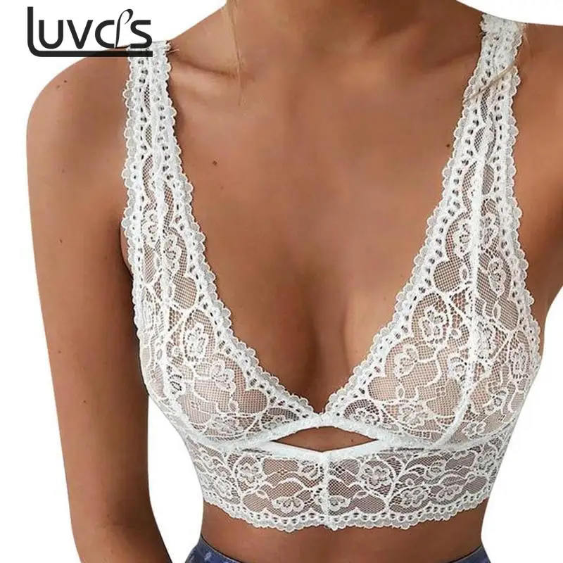 Lingerie Front Close T-back Bra For Women Wireless Cotton BrasLeisure Comfortble Underwear Plus Size 44 42 40 38 36 34 backless bra