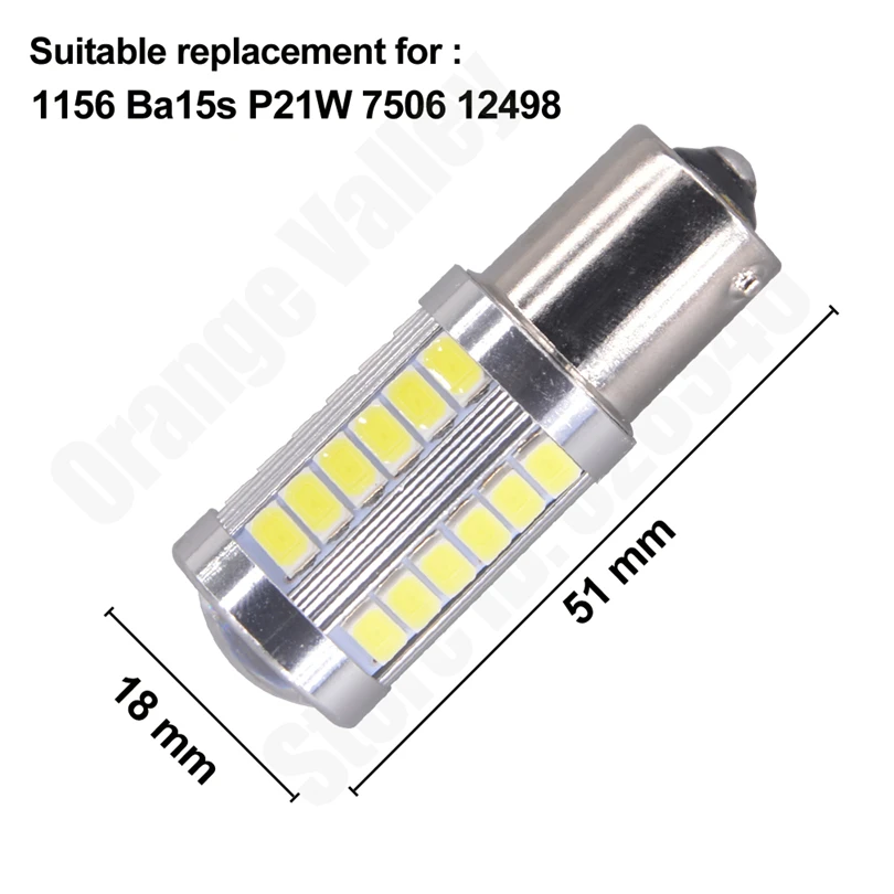 10 шт супер яркий P21W 1156 BA15s 33 светодиодный 5630 SMD задний автомобильный фонари заднего хода Автомобильные стояночные огни DC 12 V/белый Строб