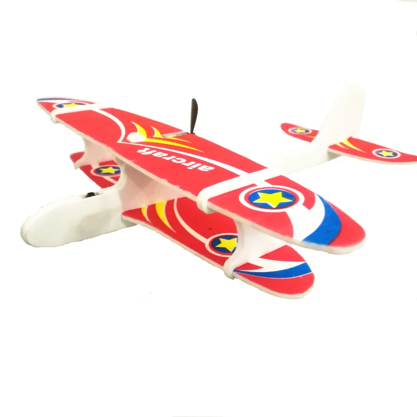 

2019 Electric Hand Throwing Foam Aircraft Electric Swing USB Charging Aviation Model Glider Toy Outdoor Toy Educational Toys