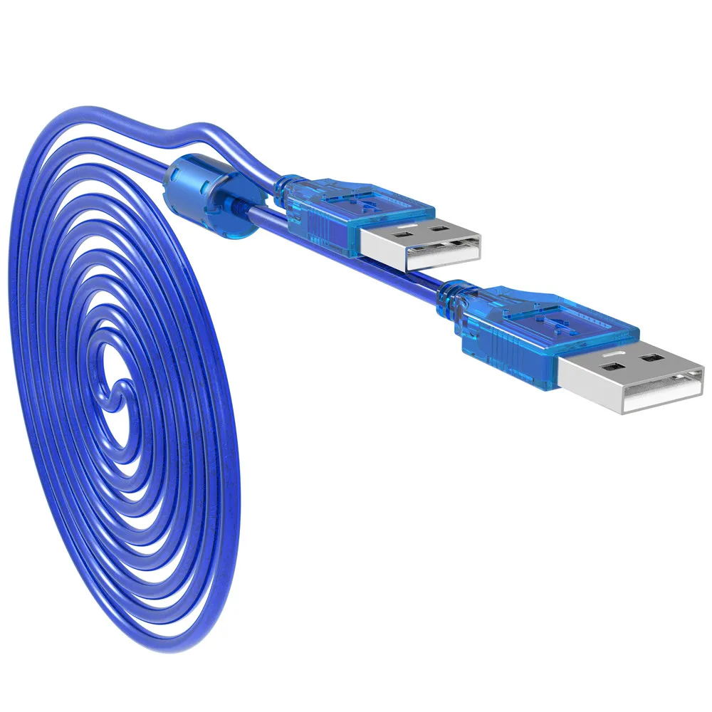 Высокое качество USB 2,0 папа-папа кабель для передачи данных шнур Aux кабель USB2.0 кабель-удлинитель для передачи данных USB 2,0 Тип A папа-USB папа адаптер