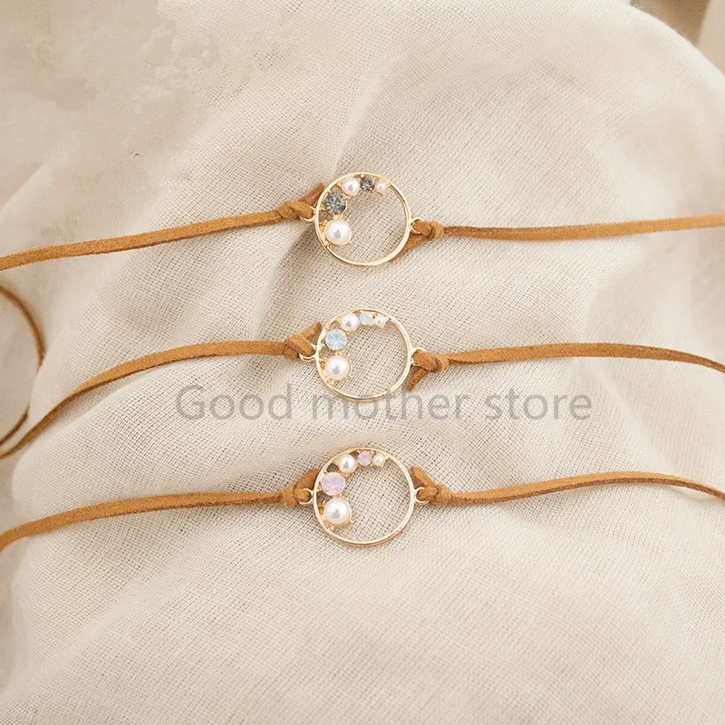 Newborn photography props purely handmade rhyme moon headdress baby baby studio shooting hair accessories headband