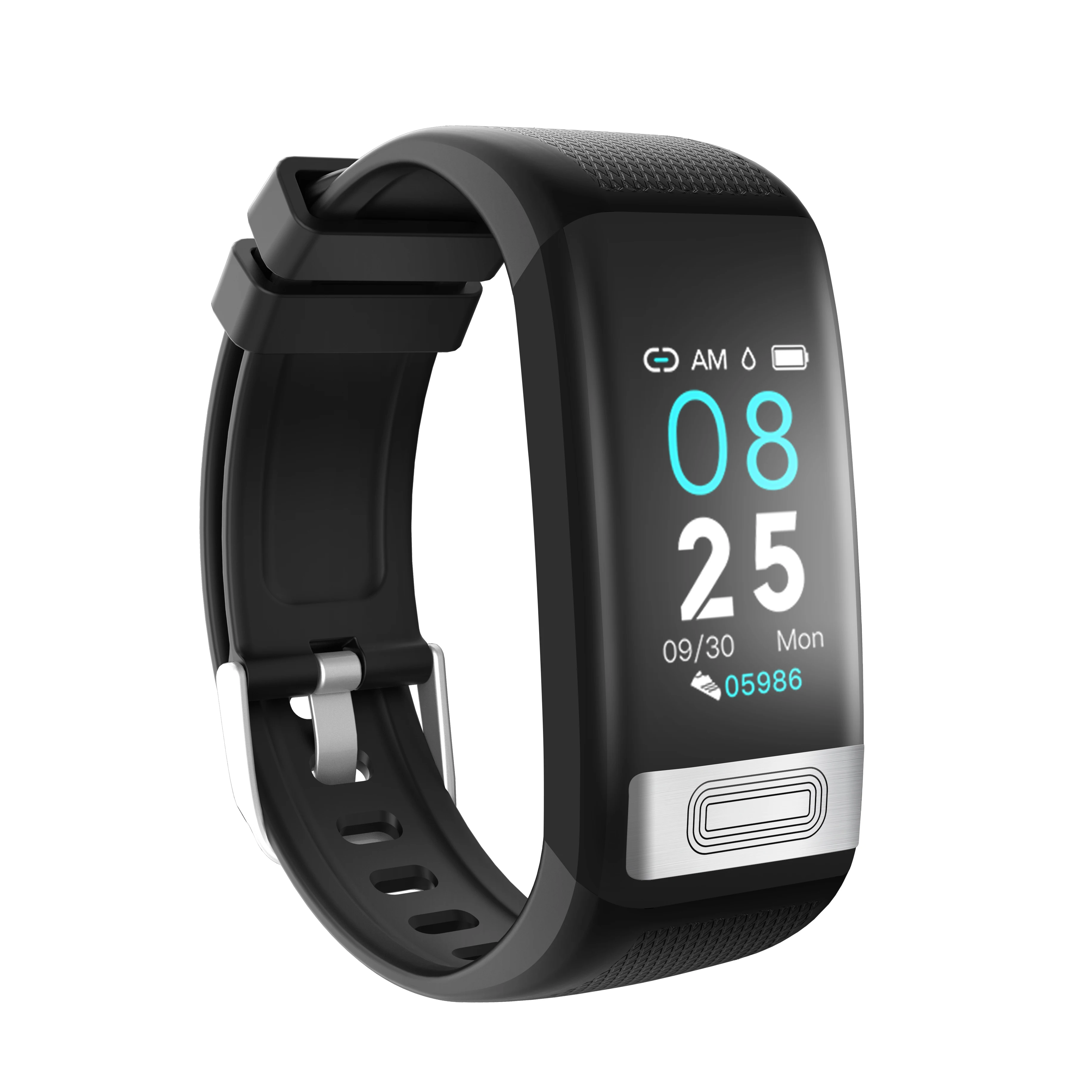 

Smart Bracelet Watch Blood Pressure Wrist Band Heart Rate Monitor ECG PPG Activity Fitness Tracker Health Wristband