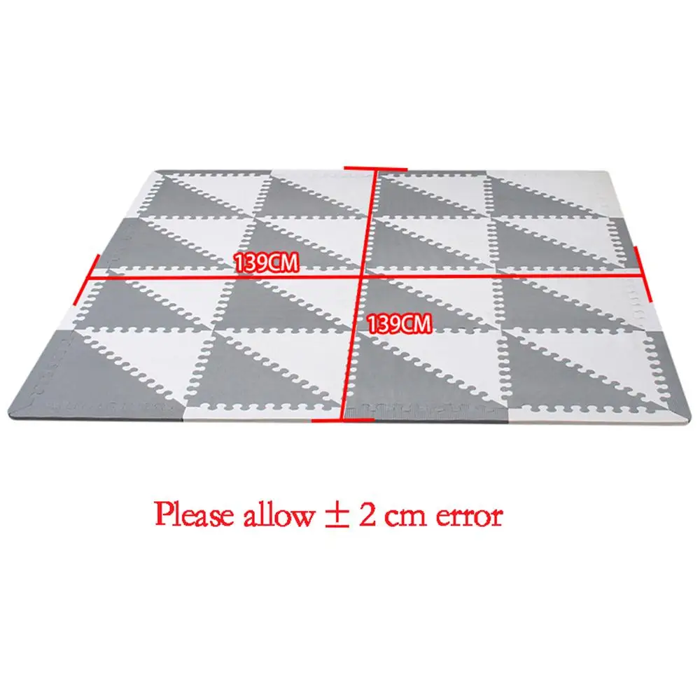 Eva Foam Puzzle Mats Children's Mats with Boards Interlocking Environmental Foam Tiles Soft Tatami Kids Rugs Baby Play Mat