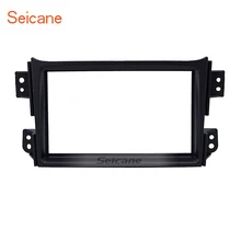 Seicane Nero 2 Din Auto Radio Fascia per 2008-2014 Suzuki Splash Auto Pannello stereo Kit Dash Piastra CD telaio