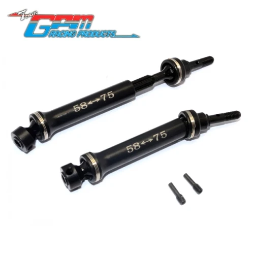 

TRX 1:16 MINI E-REVO SUMMIT SLASH STEEL FRONT/REAR UNIVERSAL SWING SHAFT - 2PCS/PAIR SERV245CV