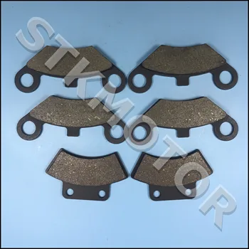 

3Sets / 6pcs Brake Pads For POLARIS BIG BOSS 500 6x6 1998 1999 Front Rear Brakes