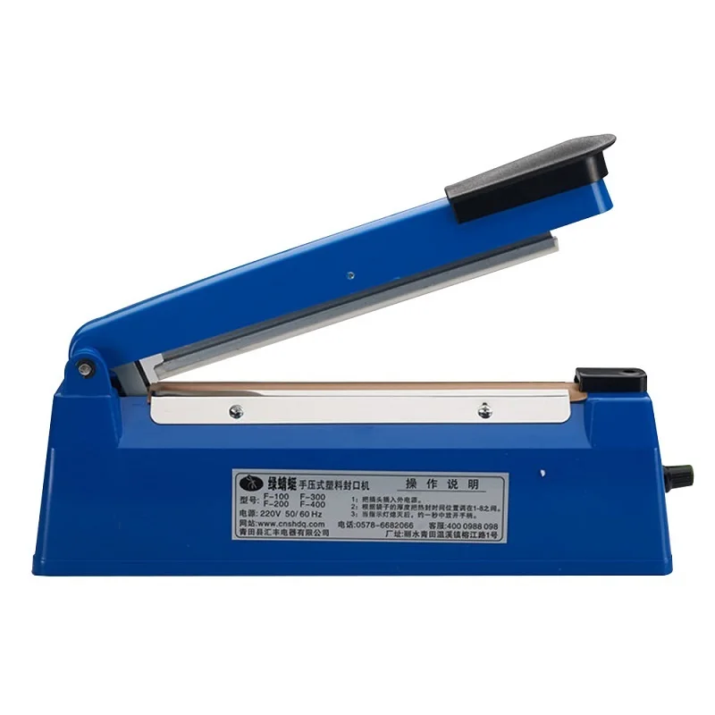  Automatic Heat Food Sealer Packaging Machine Sealing Machine Manual Impulse Heat Sealer Poly Bag Ma