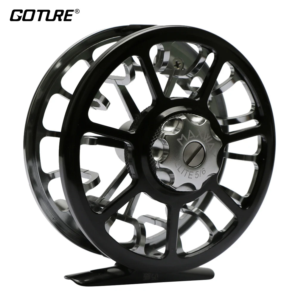 Aluminum Alloy Fly Fishing Reel ELITE 5 6 All Metal CNC Super Light Left Right Hand