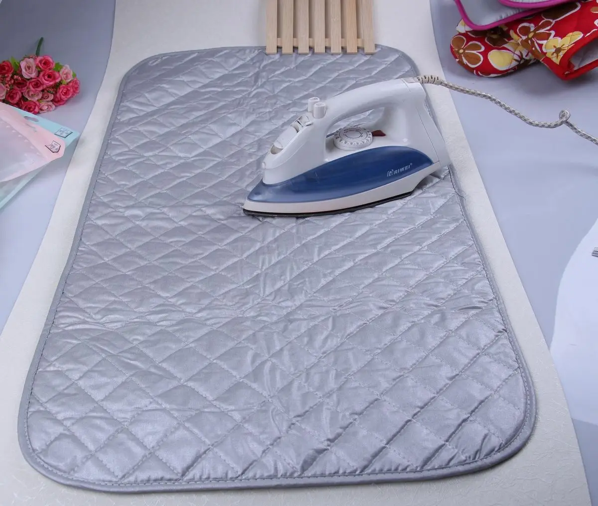 

Home Iron Dryer Clothing Ironing Clothes Pad Board Mat Travel Magnetic Resistant