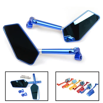 

Universal Motorcycle Handlebar Rear View Side Mirror Moto Rearview for Honda Kawasaki Yamaha Suzuki KTM Benelli Koso Street Bike
