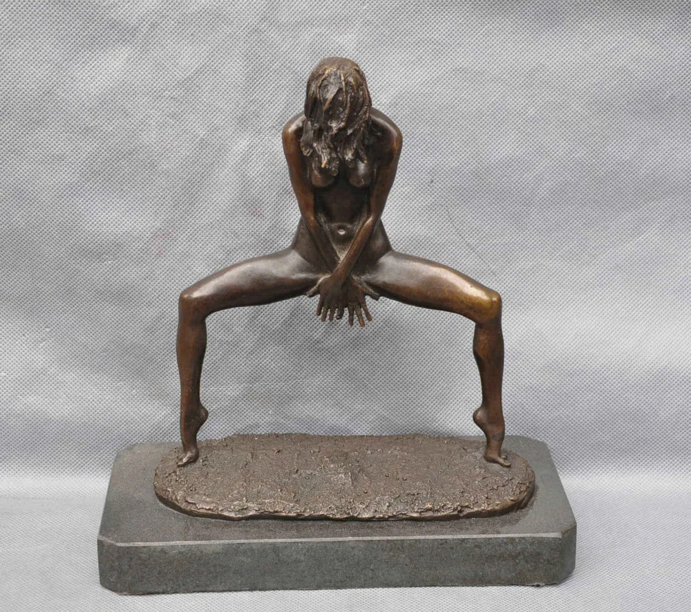 

xd 002402 10 Bronze Nude Women Sexy beauty Dance Art Sculpture Statue
