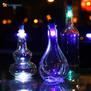 

Adeeing Magic Cork Shaped USB Rechargeable Wine Bottle Night light cork stopper cap lamp romantic creative cork lights