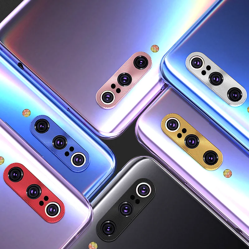 Прозрачный металлический алюминиевый чехол для объектива камеры Xiaomi 9 9se mi9