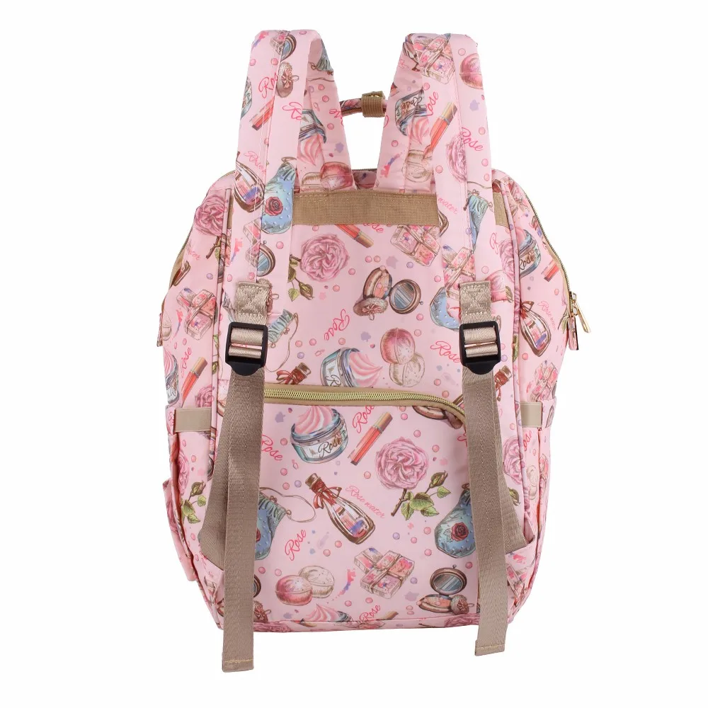 Mummy bag backpack baby diaper bag High-quality breathable mother's maternal care bag Baby stroller bag nappy