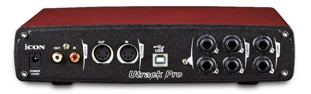 Обновленная версия икона Utrack pro vst профессиональная запись в режиме реального вещания внешняя звуковая карта 6 в/6 из USB звуковая карта