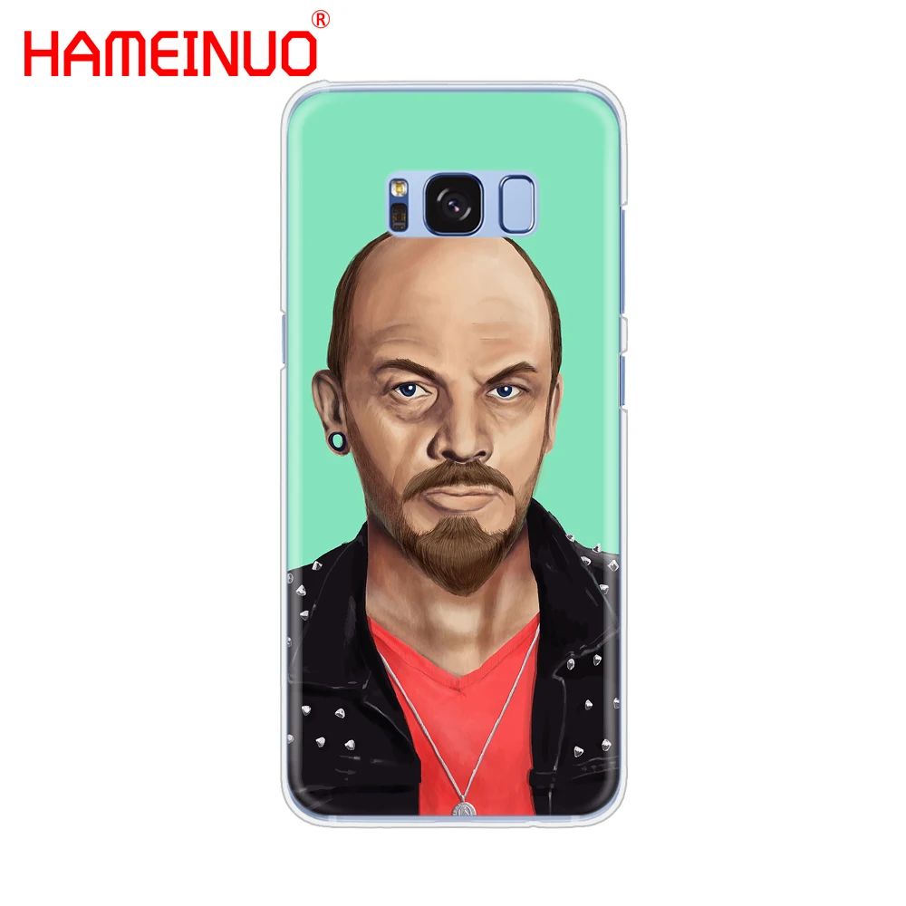 Чехол для мобильного телефона HAMEINUO в стиле Ленин с флагом Союза Samsung Galaxy S9 S7 edge PLUS