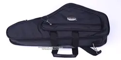 Легкий черный губка сумки на плечо-бемоль альт саксофон сумка мягкая ткань Оксфорд рюкзак Чемодан Портативный