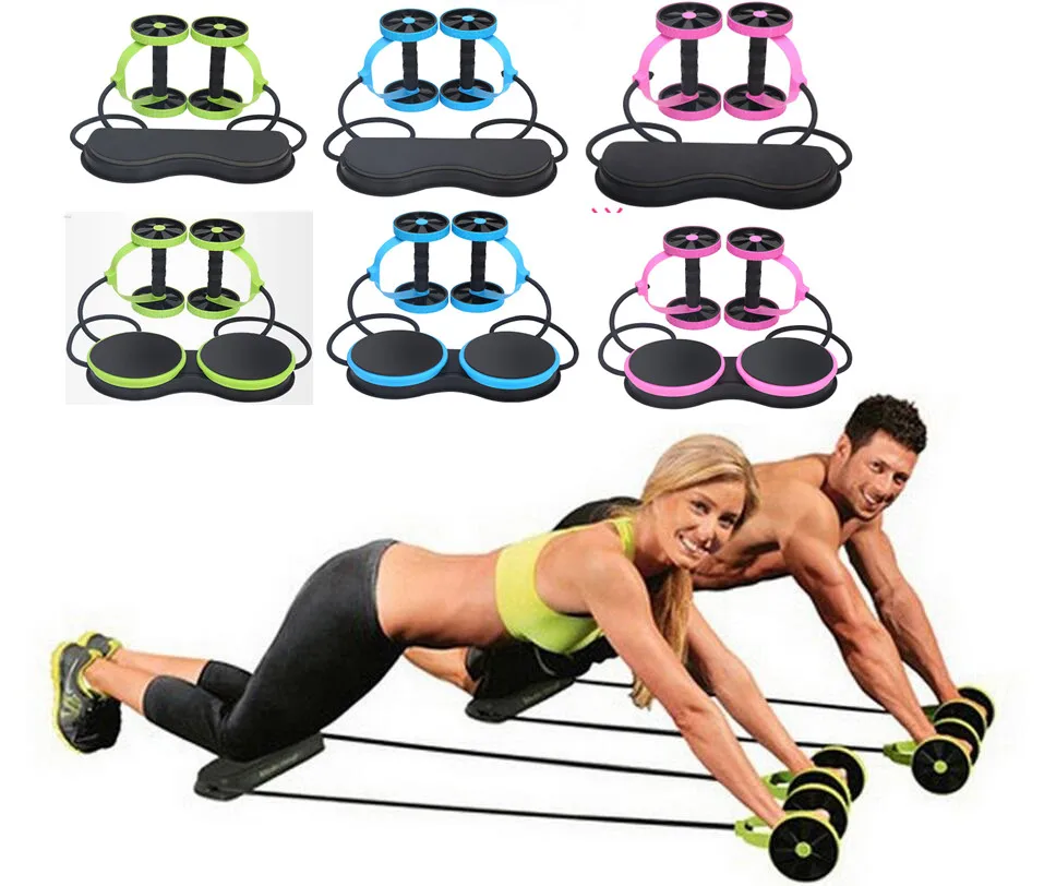 

3 Colors Revoflex Xtreme Fitness Gym Xtreme Abs Trainer 6 Training Levels 44 Exercises Upper Middle Lower Side Abdominal Muscles
