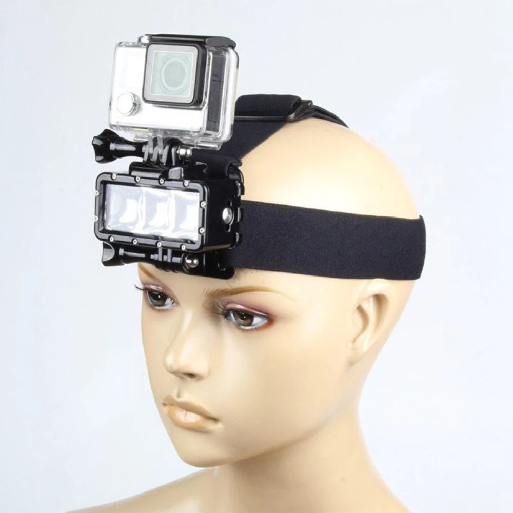 Светодиодная лампа для подводного водонепроницаемого дайвинга GoPro Hero 3 + 4