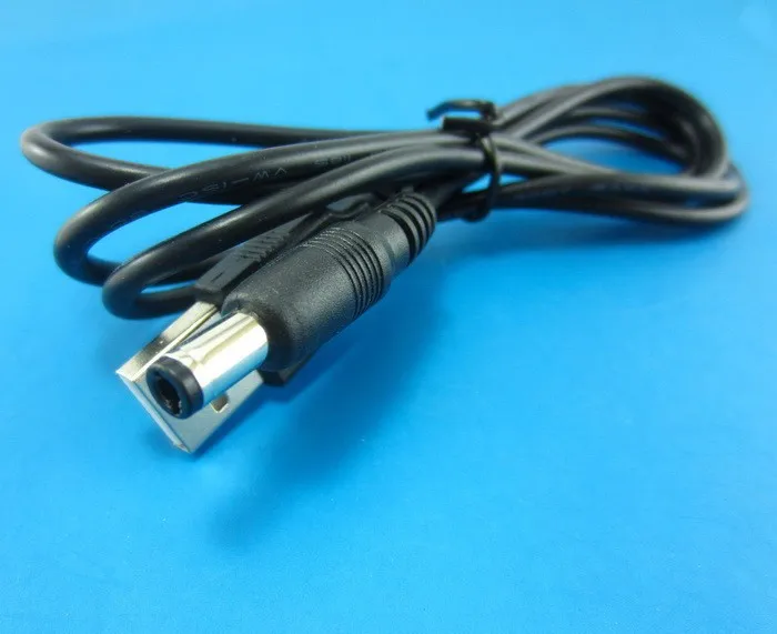 10 шт./лот! USB для DC 5.5*2.5 мм/DC5.5 шнур питания/зарядное устройство USB кабель DC5.5 DC линия, USB вентилятор, мультфильм часы