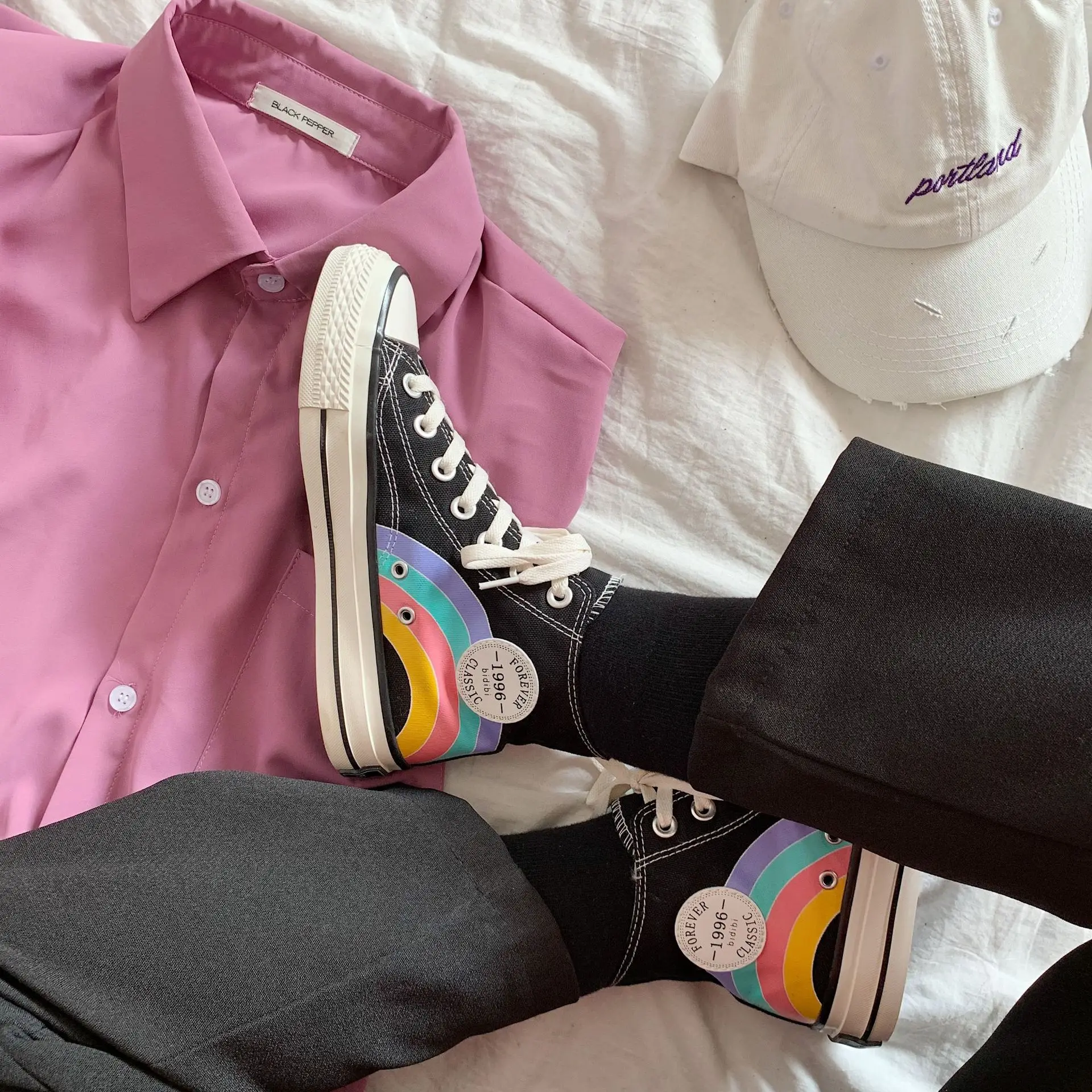 High Top Unicorn Sneakers For Girls -Unicorn Fashion HTB1 PZrO4YaK1RjSZFnq6y80pXab