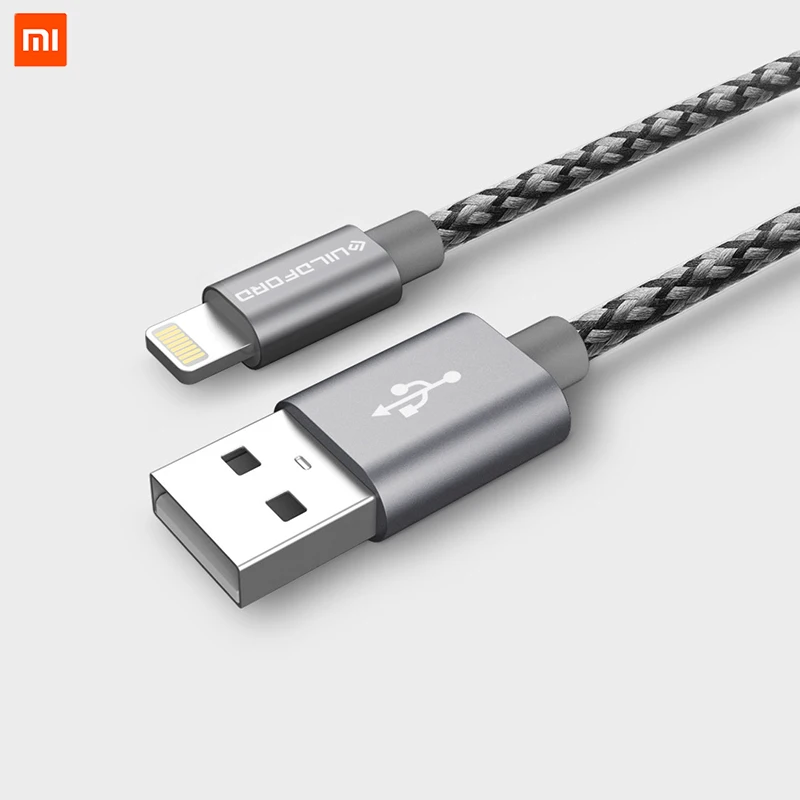 Оригинальный кабель Xiaomi для iPhone быстрой зарядки и передачи данных X XS MAX 8 7 6 6S 5 iPad