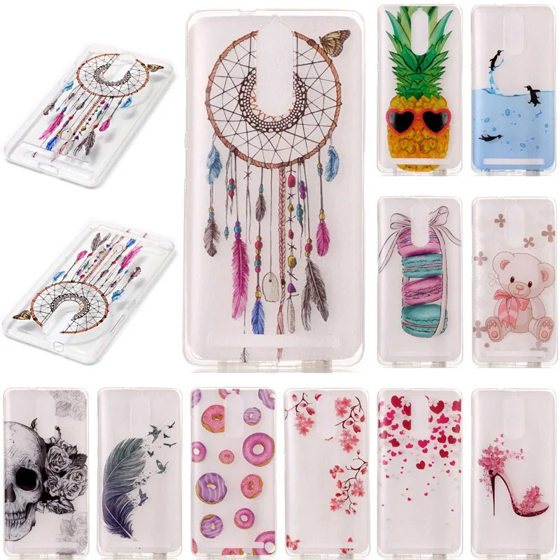 

Vibe K5 Note Phone Case Soft Silicon TPU Gel Back Cover Case for Lenovo Vibe K5 Note 5.5" Phone Bags Silicone Shell Covers Cases