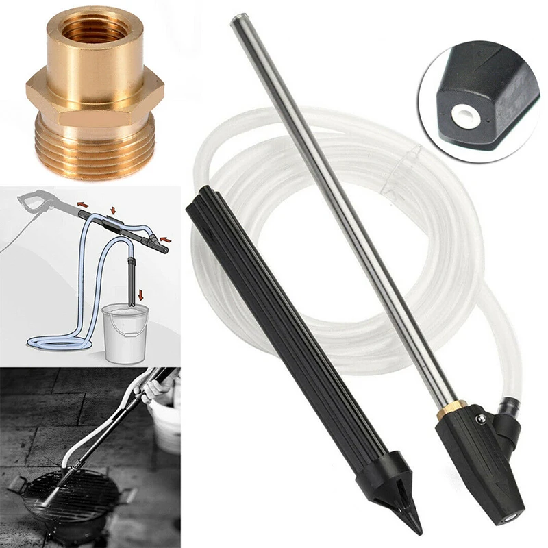Pressure Washer Sandblaster Nozzle Wet Sand Blasting Car Washing For Karcher Set