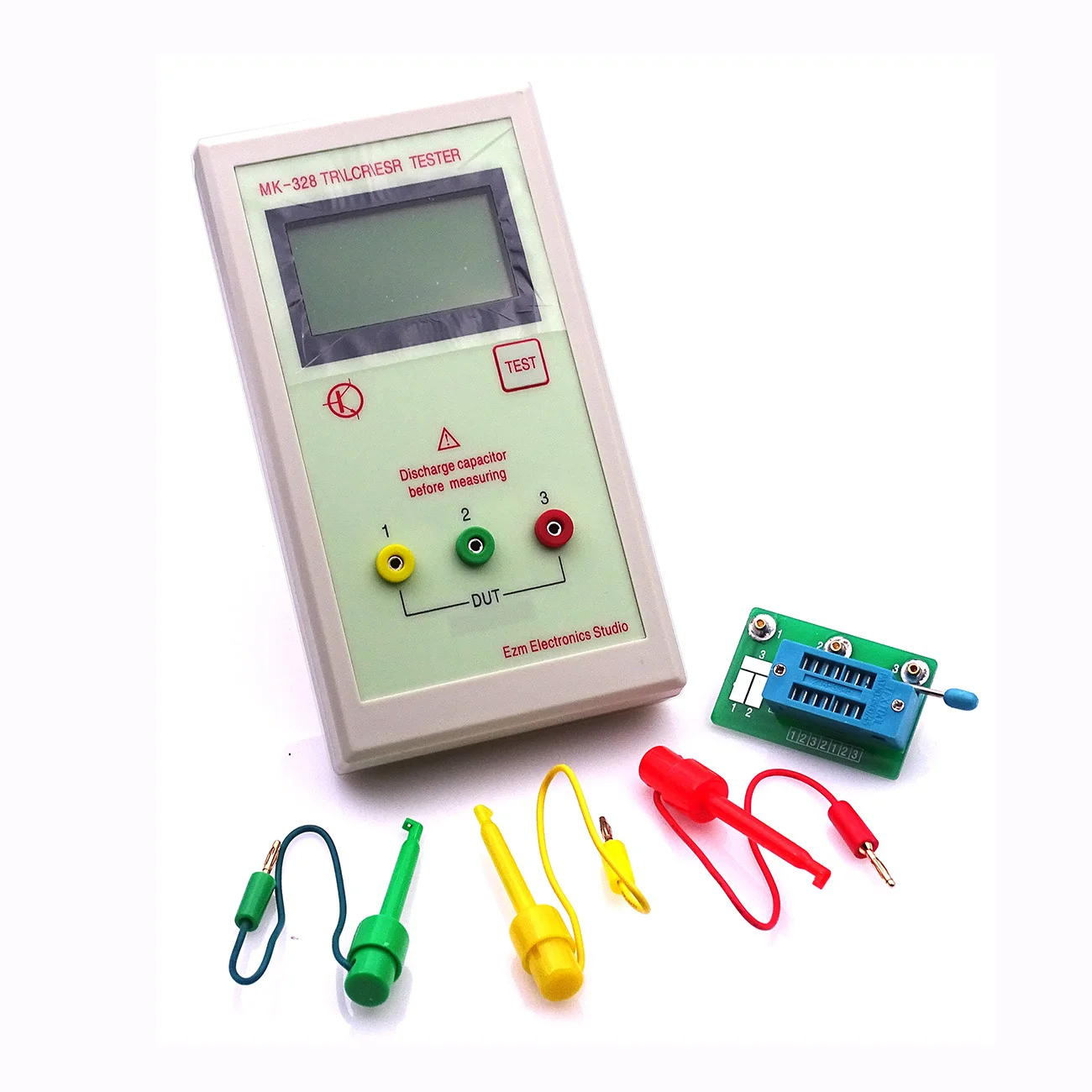 MK328TRLCRESRTestertransistorInductanceCapacitanceResistance