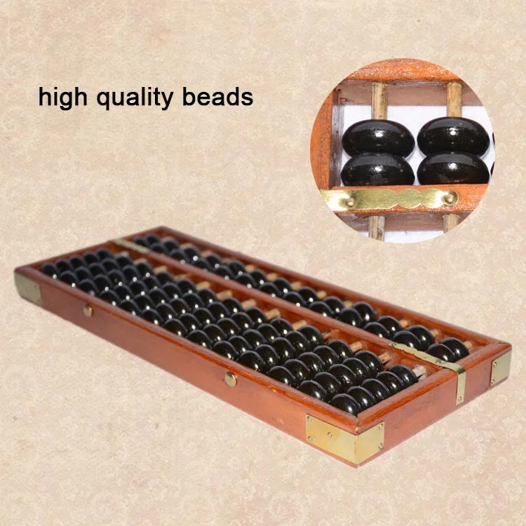 13 column wooden abacus Chinese Soroban Educational tool math toy mathmetic Calculator for student teacher sz28 | Игрушки и хобби