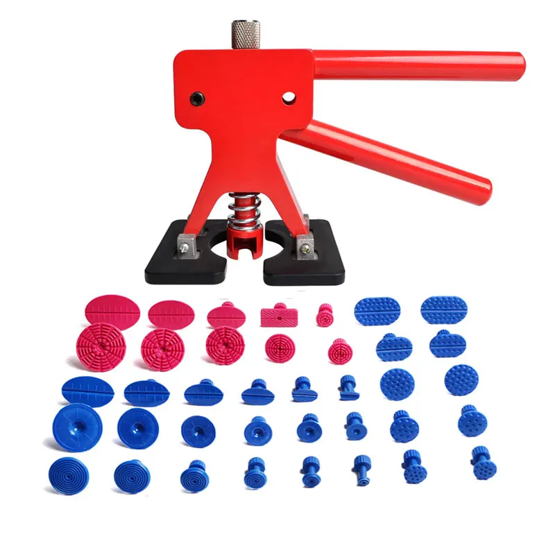

PDR Tools Kit Ferramenta Paintless Dent Repair Tools Dent Removal Dent Lifter Glue Puller Tabs Hand Tool Set