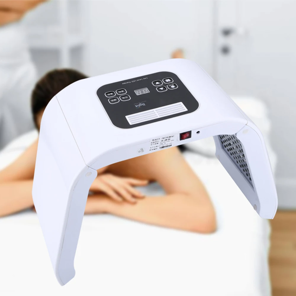 

PDT Skin Rejuvenation Face Beauty Phototherapy Anti-wrinkle Light Therapy Machine Acne Treatment Face Whitening 7 /4 Colors