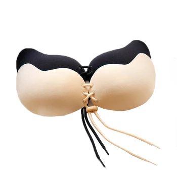 

1Pcs Sexy Self-Adhesive Invisible Silicone Bra Woman Push Up Bras Bust Front Closure Gel Strapless Backless Seamless Sticky Bras