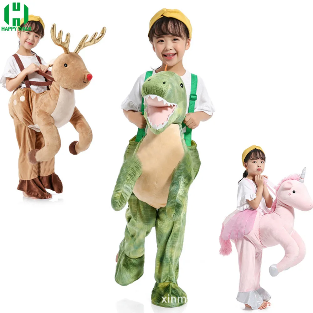 Piggyback Unicorn Riding Shoulder Unisex Ride Costume Cosplay Disguise Halloween