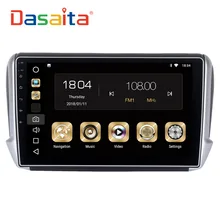 Dasaita 10 2 Android 8 0 Car GPS Player for Peugeot 208 2008 2012 2016 with