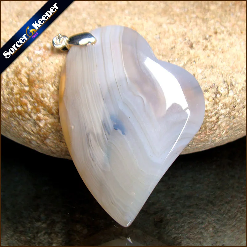 

SorcerKeeper Natural Slice Agates Charm Pendants Wholesale Lace Onyx Gem Stone Crystal Necklace Pendant for Jewelry Making RS639