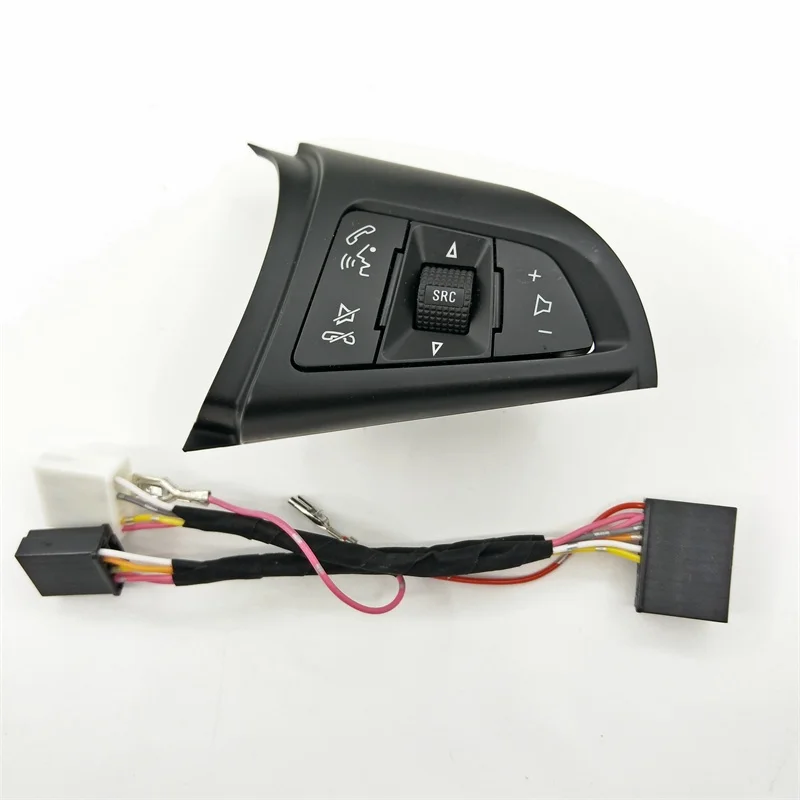 Для Chevrolet Cruze 2009- Многофункциональная кнопка рулевого колеса круиз-контроль переключатель Bluetooth аудио круиз контроль скорости - Цвет: Music switch