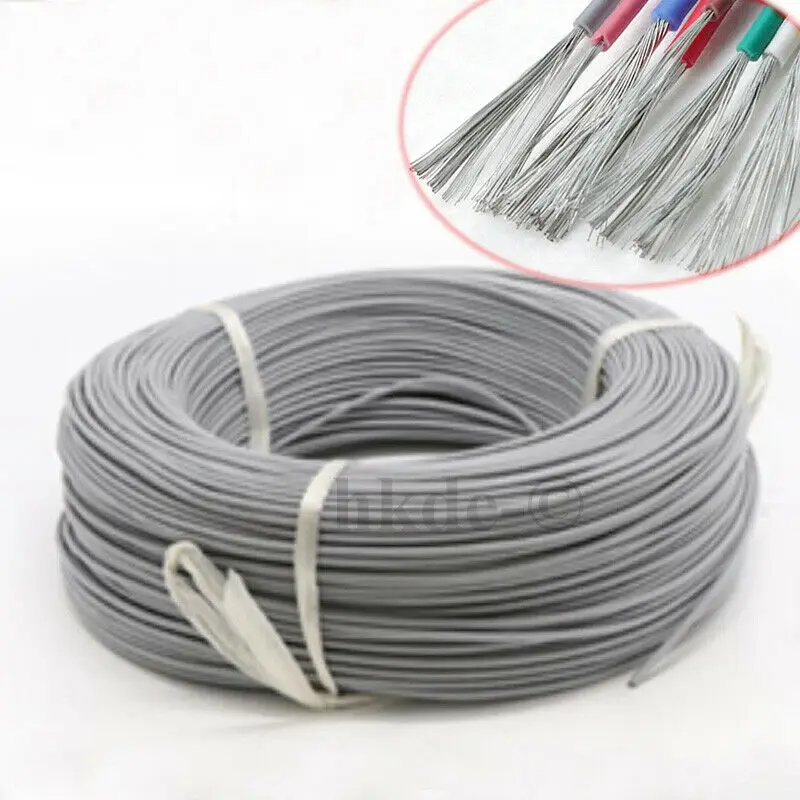 UL1007 Flexible Electronic Wire 16AWG~30AWG RC Cable Resistant High Temperature 