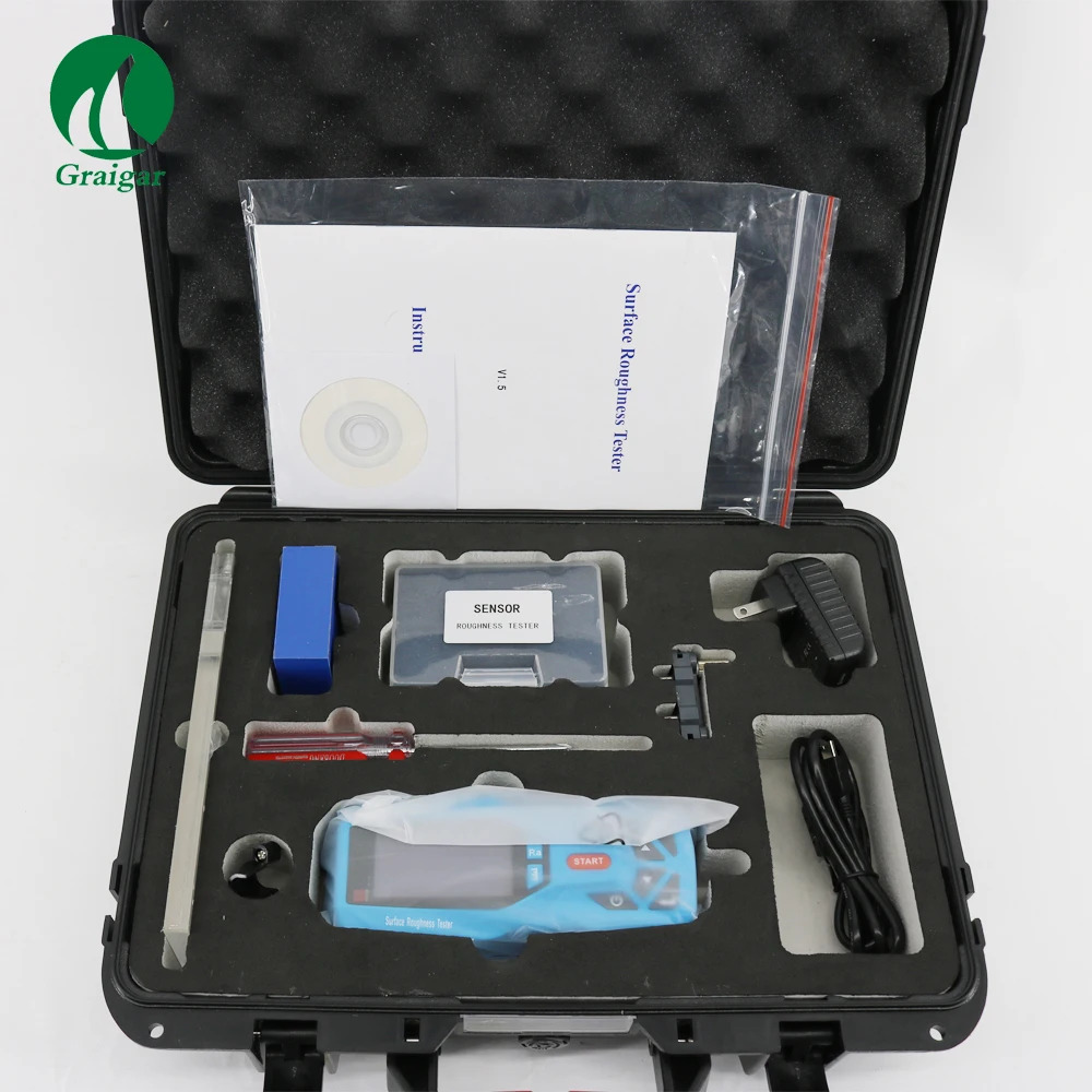 KR220 Digital Surface Roughness Tester Indication Accuracy 0.001 KR-220