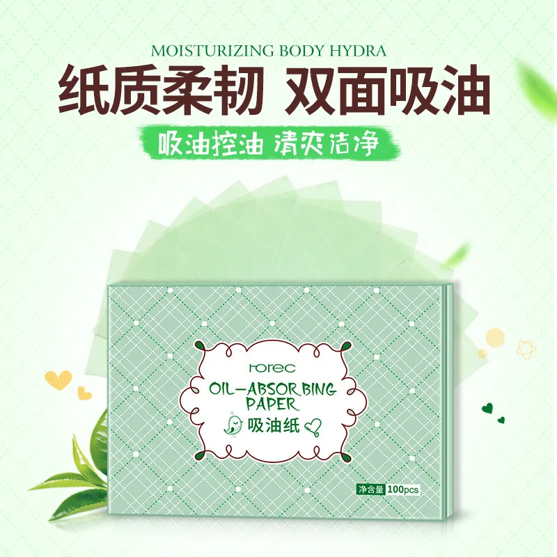 Clear Oil-Absorbing Paper Refreshing Oil-absorbing Sweat-absorbing Facial Tissue Beauty and Makeup Tools