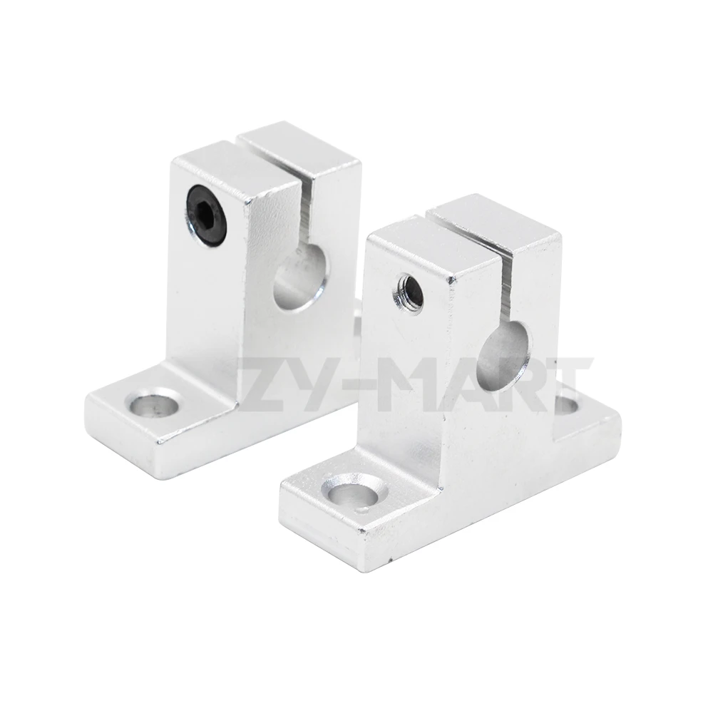 10pcs/lot Free Shipping SK8 linear bearing rail shaft support XYZ Table CNC Router 3D printer Part | Компьютеры и офис
