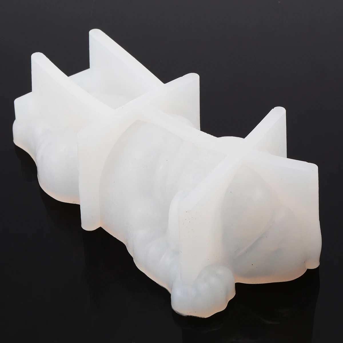 Cake Fondant Chocolate Jelly Puppy Mold White 3D Dog Animal Shape Silicone Mold Kitchen Mousse Bakeware Baking Cake Tools