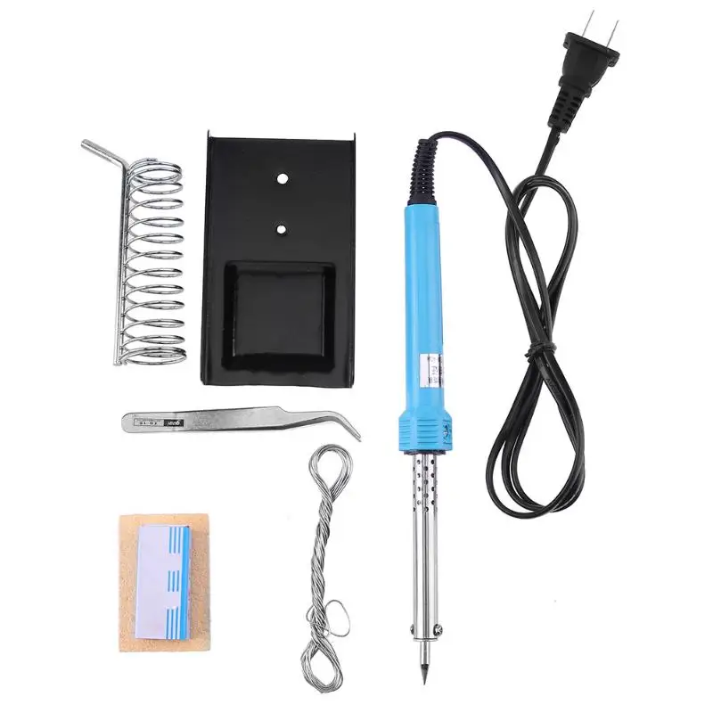 

6pcs 220V 40W Electric Soldering Iron Set Soldreing Station Constant Temperature Solder Welding Kit Welding Repair Tool