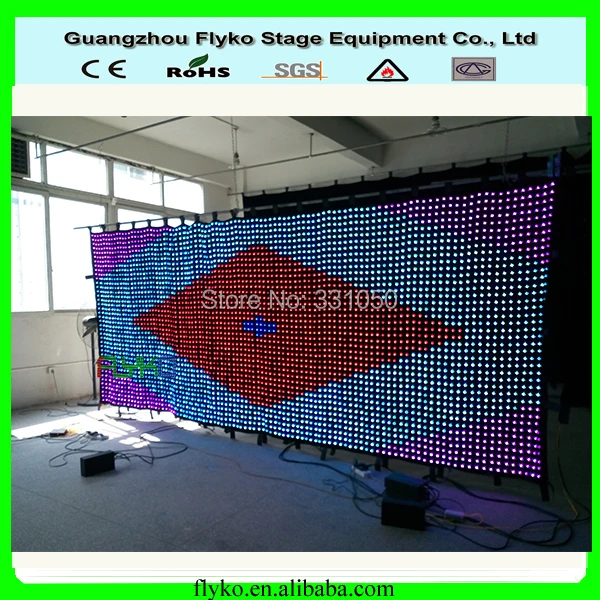 Free shipping P5 2M *5M alibaba express led video displayin Stage