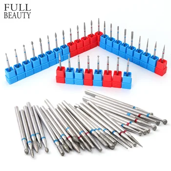 

29 Types Diamond Burr Nail Drill Bits Electric Manicure Mills Cutter Rotate Nail Art Files Remover Gel Polish Tools CH01-29