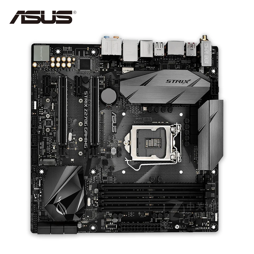 Asus ROG STRIX Z270G GAMING Original New Desktop Motherboard Z270 Socket LGA 1151 i7 i5 i3 DDR4 64G SATA3 USB3.1 Micro-ATX Asus ROG STRIX Z270G GAMING Original New Desktop Motherboard Z270 Socket LGA 1151 i7 i5 i3 DDR4 64G SATA3 USB3.1 Micro-ATX